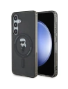 Etui Karl Lagerfeld KLHMS24SHFCKNOK Samsung Galaxy S24 hardcase IML Ikonik MagSafe negru/black