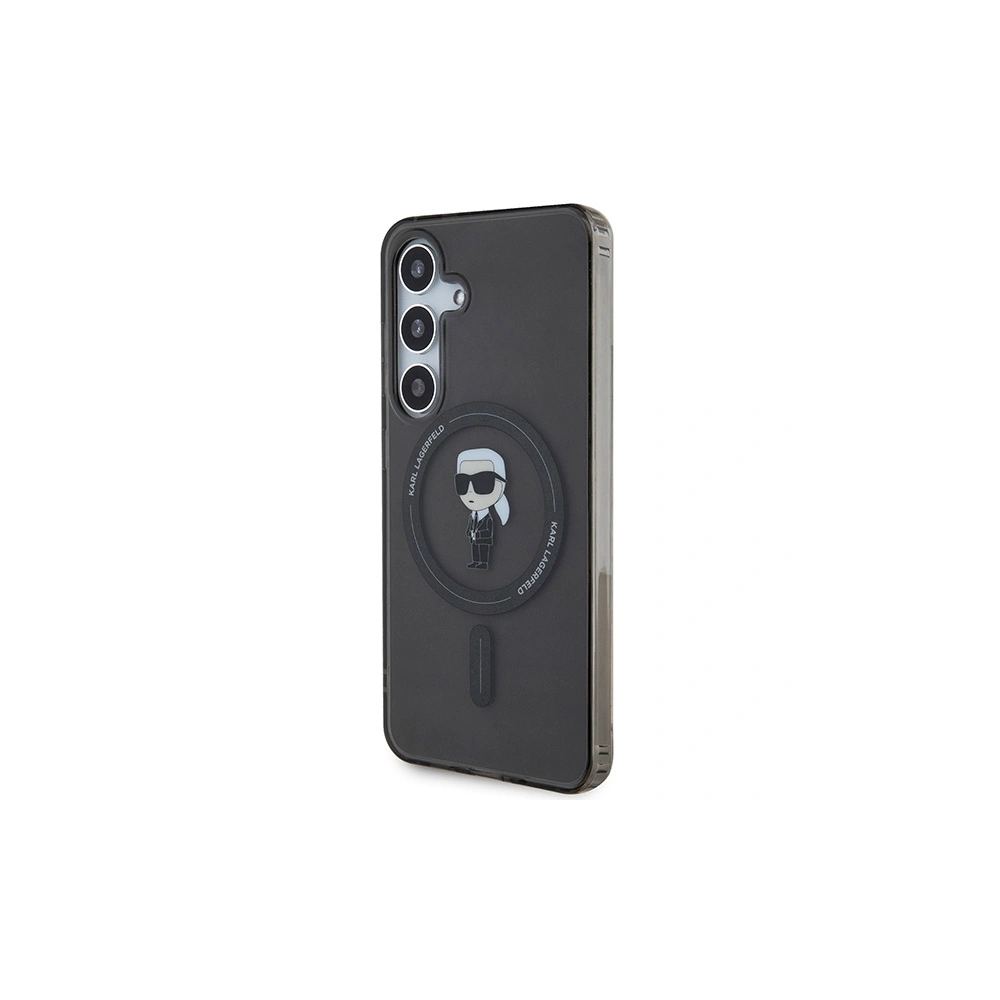 Hurtownia GSM - Etui Karl Lagerfeld KLHMS24SHFCKNOK Samsung Galaxy S24 hardcase IML Ikonik MagSafe černý/black - KLD1932 - {ean13} - Hurt