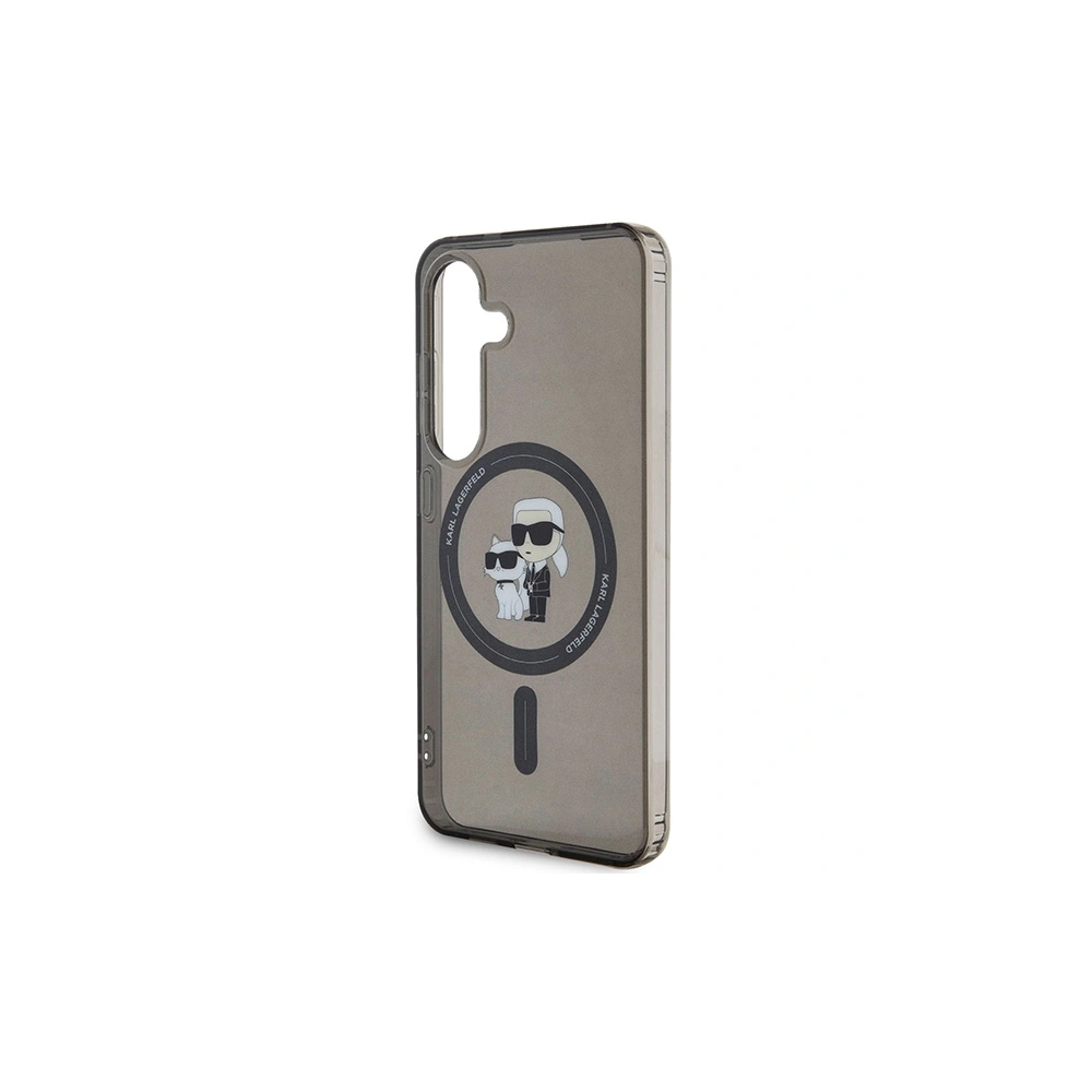 Hurtownia GSM - Etui Karl Lagerfeld KLHMS24SHGKCNOK Samsung Galaxy S24 hardcase IML Karl&Choupette MagSafe negru/black - KLD1933 - {ean13} - Hurt