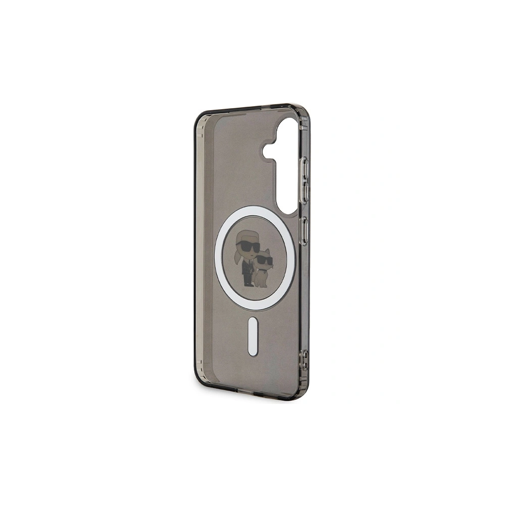 Hurtownia GSM - Etui Karl Lagerfeld KLHMS24SHGKCNOK Samsung Galaxy S24 hardcase IML Karl&Choupette MagSafe negru/black - KLD1933 - {ean13} - Hurt