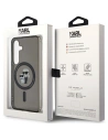 Case Karl Lagerfeld KLHMS24SHGKCNOK Samsung Galaxy S24 Hardcase IML Karl&Choupette MagSafe schwarz/black