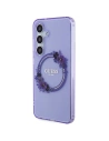 Hurtownia GSM - Case Guess GUHMS24SHFWFCU Samsung Galaxy S24 Hardcase IML Blumenkranz MagSafe lila/purple - GUE3359 - {ean13} - Hurt