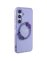 Hurtownia GSM - Etui Guess GUHMS24SHFWFCU Samsung Galaxy S24 hardcase IML Flowers Wreath MagSafe violet/purple - GUE3359 - {ean13} - Hurt