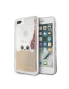 Karl Lagerfeld KLHCI8LPABGNU iPhone 7/8 Plus roségold/pink gold Hartschale Liquid Glitter