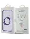 Hurtownia GSM - Case Guess GUHMS24SHFWFCU Samsung Galaxy S24 Hardcase IML Blumenkranz MagSafe lila/purple - GUE3359 - {ean13} - Hurt