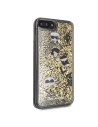 Hurtownia GSM - Karl Lagerfeld KLHCI8LROGO iPhone 7/8 Plus schwarz-goldene/black & gold Hardcase Glitter - KLD096BLKGLD - {ean13} - Hurt