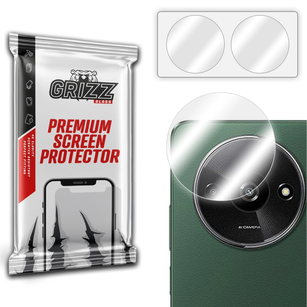Hurtownia GSM - Sklo na aparát GrizzGlass HybridGlass Camera pro Xiaomi Redmi A3 - GRZ8724 - {ean13} - Hurt