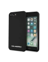 Karl Lagerfeld KLHCI8LSLBKS iPhone 7/8 Plus Hardcase schwarz/schwarz Silikon