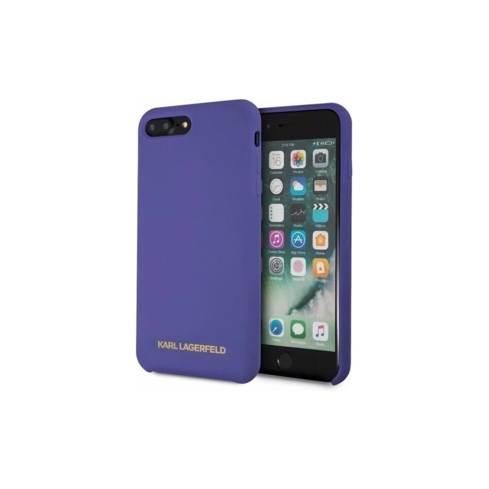 Hurtownia GSM - Karl Lagerfeld KLHCI8LSLVOG iPhone 7/8 Plus hardcase fioletowy/purple Silicone - KLD099PRP - {ean13} - Hurt