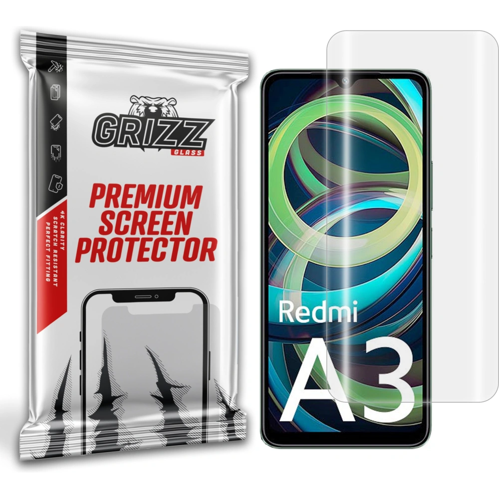 Hurtownia GSM - Folyékony hidrogel GrizzGlass Hydrofilm Xiaomi Redmi A3-hoz - GRZ8735 - {ean13} - Hurt