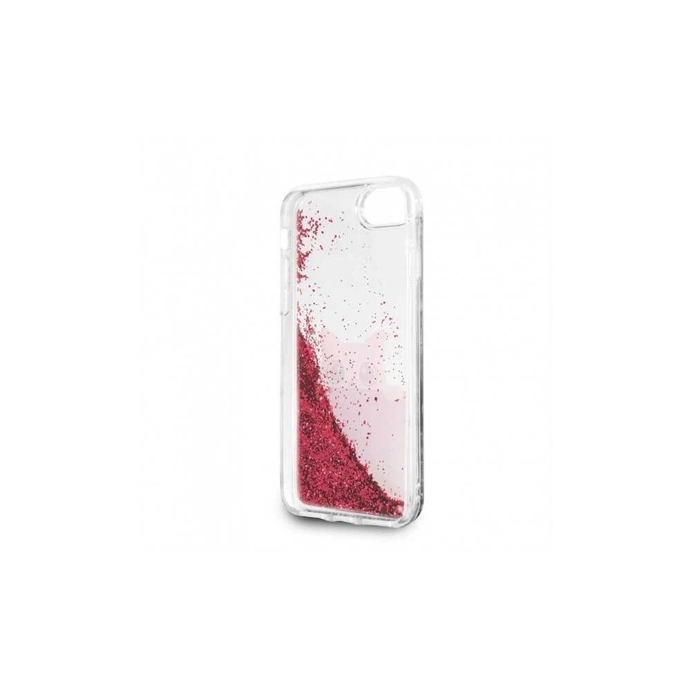 Hurtownia GSM - Karl Lagerfeld KLHCI8PABGFU Apple iPhone SE 2022/SE 2020/8/7 fushia/różowy hard case Liquid Glitter - KLD100FKS - {ean13} - Hurt