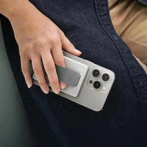 Hurtownia GSM - Magnetisches Wallet mit Stütze und Riemen UNIQ Heldro ID schwarz/mittlere Nacht schwarz - UNIQ1111 - {ean13} - Hurt