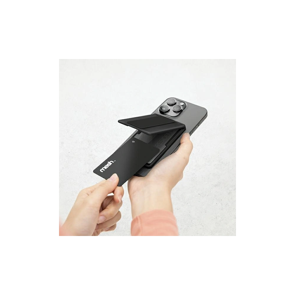 Hurtownia GSM - Magnetisches Wallet mit Stütze und Riemen UNIQ Heldro ID schwarz/mittlere Nacht schwarz - UNIQ1111 - {ean13} - Hurt