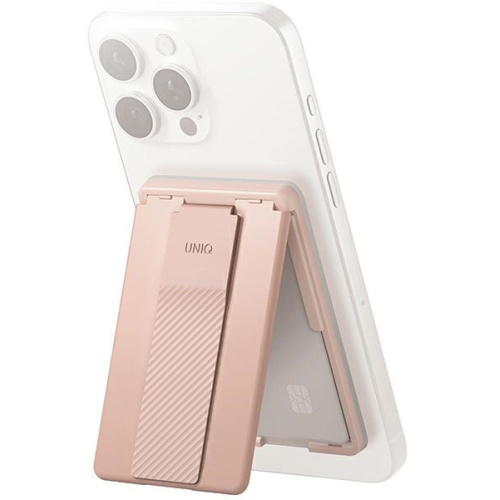 Hurtownia Uniq - 8886463687673 - UNIQ1113 - Magnetyczny portfel z podpórką i paskiem UNIQ Heldro ID różowy/blush pink - B2B homescreen