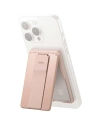 UNIQ Heldro ID magnetic wallet with stand and strap blush pink