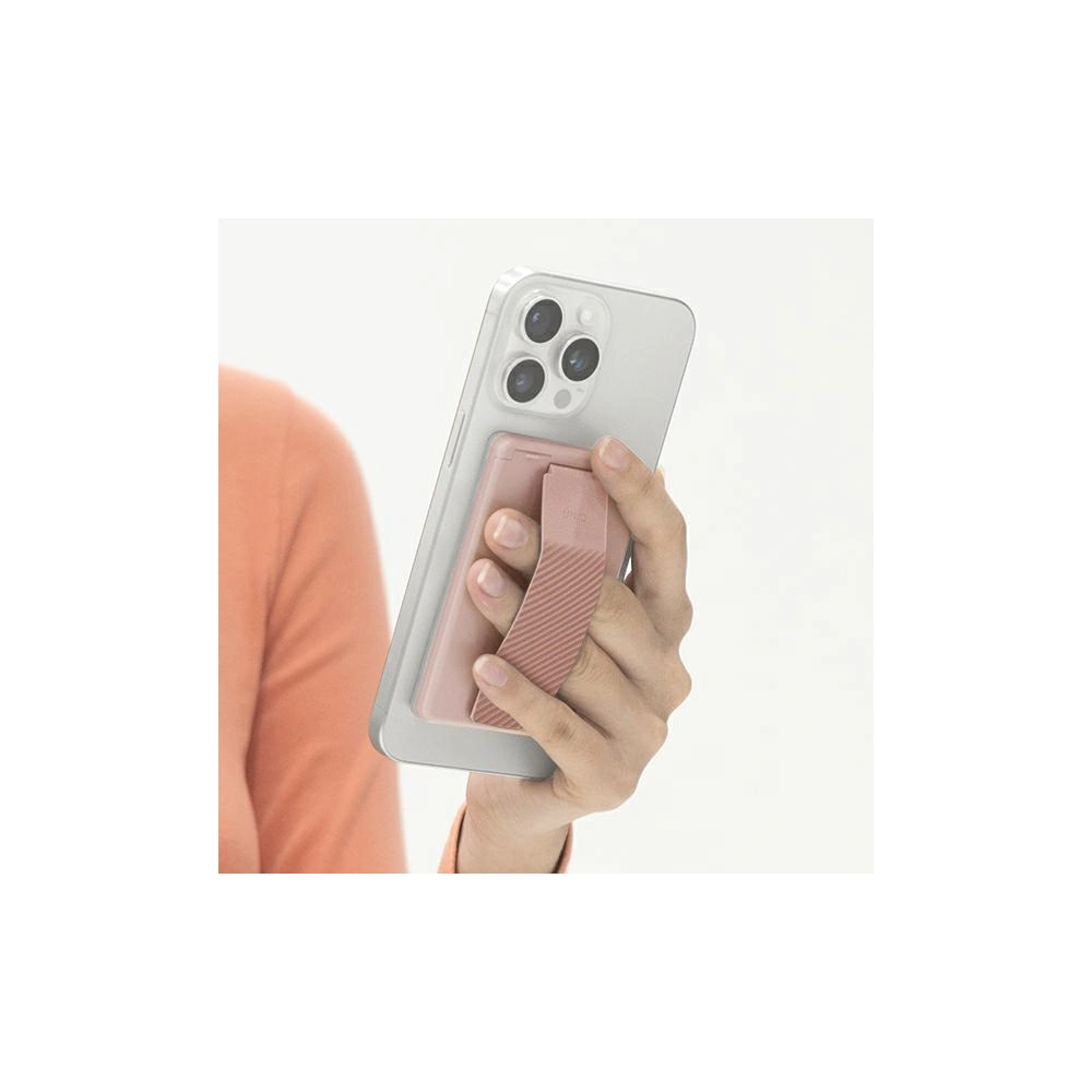 Hurtownia GSM - Magnetisches Portemonnaie mit Ständer und Band UNIQ Heldro ID rosa/blush pink - UNIQ1113 - {ean13} - Hurt