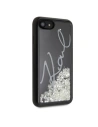 Wholesale Karl Lagerfeld KLHCI8PH2IR Apple iPhone SE 2022/SE 2020/8/7 black Glitter Signature - Glow in the dark - KLD102BLK - {ean13} - Hurt