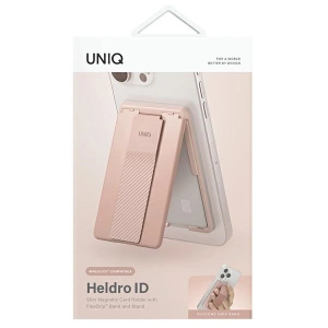 Hurtownia GSM - Magnetická peněženka s opěrkou a páskem UNIQ Heldro ID růžová/blush pink - UNIQ1113 - {ean13} - Hurt