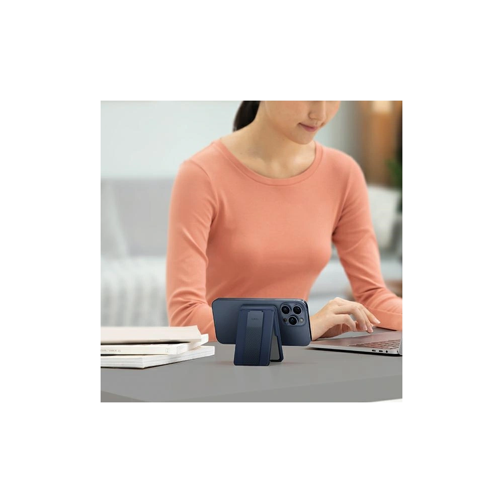 Hurtownia GSM - Portofel magnetic cu suport și curea UNIQ Heldro ID gri/chalk grey - UNIQ1114 - {ean13} - Hurt