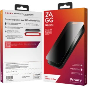 Hurtownia GSM - Szkło prywatyzujące ZAGG InvisibleShield Glass Elite Privacy Apple iPhone 15 Plus / 14 Plus - ZAG97 - {ean13} - Hurt
