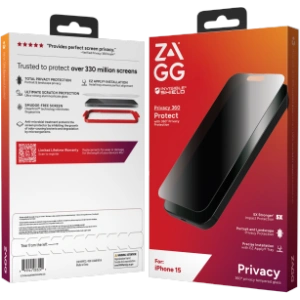 Hurtownia GSM - Szkło prywatyzujące ZAGG InvisibleShield Glass Elite Privacy Apple iPhone 15 - ZAG96 - {ean13} - Hurt