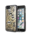 Karl Lagerfeld KLHCI8ROGO Apple iPhone SE 2022/SE 2020/8/7 czarno-złoty/black & gold hard case Glitter