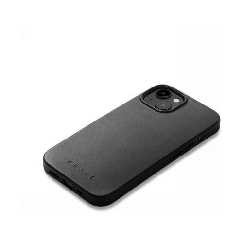 Hurtownia Mujjo - 5060487085810 - MUJ111 - Etui Mujjo Full Leather Case Apple iPhone 13 / 14 / 15 MagSafe (black) - B2B homescreen