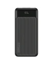 Powerbanka USAMS US-CD202 30000mAh microUSB, USB-A, USB-C, 10W s displejem černá/black