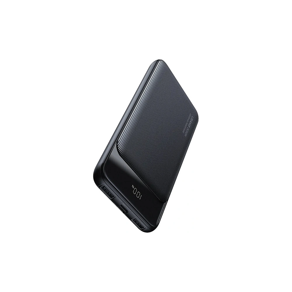 Hurtownia GSM - Powerbanka USAMS US-CD202 30000mAh microUSB, USB-A, USB-C, 10W s displejem černá/black - USA1083 - {ean13} - Hurt
