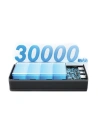 Hurtownia GSM - Powerbank USAMS PB68 30000mAh 2xUSB-A, USB-C, 20W, PD, QC 3.0 mit Display schwarz - USA1085 - {ean13} - Hurt