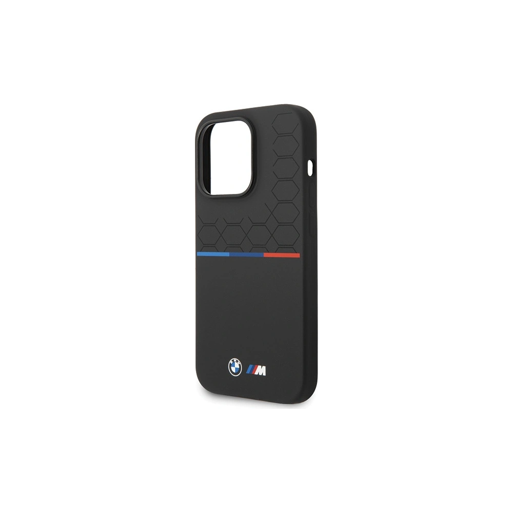Hurtownia GSM - Etui BMW BMHCP14X22SMPK Apple iPhone 14 Pro Max M silikonový vzor černý/black - BMW662 - {ean13} - Hurt