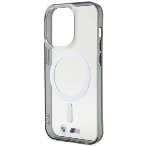 Hurtownia GSM - Etui BMW BMHMP15LHCRS Apple iPhone 15 Pro hardcase Silver Ring MagSafe transparent - BMW663 - {ean13} - Hurt