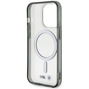 Hurtownia GSM - Etui BMW BMHMP15LHCRS Apple iPhone 15 Pro hardcase Silver Ring MagSafe transparent - BMW663 - {ean13} - Hurt