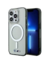 Etui BMW BMHMP15XHCRS Apple iPhone 15 Pro Max hardcase Silver Ring MagSafe transparent