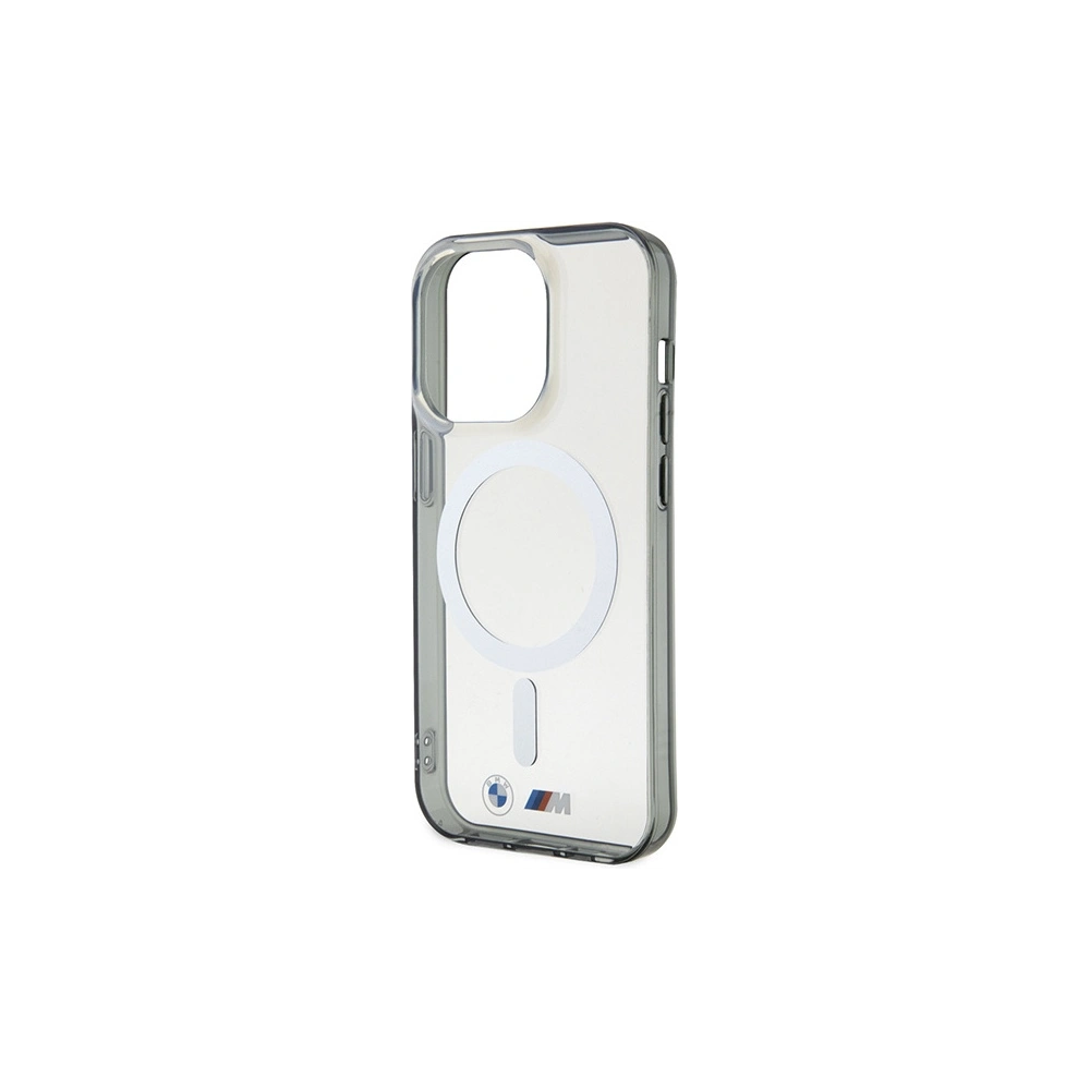 Hurtownia GSM - Etui BMW BMHMP15XHCRS Apple iPhone 15 Pro Max hardcase Silver Ring MagSafe transparent - BMW665 - {ean13} - Hurt