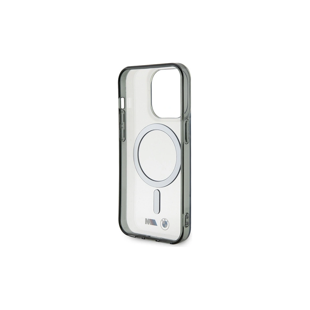 Hurtownia GSM - Etui BMW BMHMP15XHCRS Apple iPhone 15 Pro Max hardcase Silver Ring MagSafe transparent - BMW665 - {ean13} - Hurt
