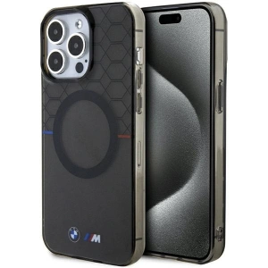 Hurtownia GSM - Etui BMW BMHMP15XHGPK Apple iPhone 15 Pro Max hardcase Pattern MagSafe šedý/grey - BMW666 - {ean13} - Hurt
