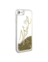 Wholesale Karl Lagerfeld KLHCI8SGGO Apple iPhone SE 2022/SE 2020/8/7 gold hard case Signature Liquid Glitter - KLD104GLD - {ean13} - Hurt