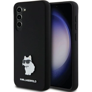 Hurtownia GSM - Etui Karl Lagerfeld KLHCS23MSMHCNPK Samsung Galaxy S23+ Plus hardcase Silicon Choupette Metal Pin negru/black - KLD1938 - {ean13} - Hurt