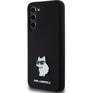 Hurtownia GSM - Etui Karl Lagerfeld KLHCS23MSMHCNPK Samsung Galaxy S23+ Plus hardcase Silicon Choupette Metal Pin negru/black - KLD1938 - {ean13} - Hurt