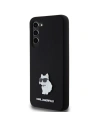 Hurtownia GSM - Case Karl Lagerfeld KLHCS23MSMHCNPK Samsung Galaxy S23+ Plus Hardcase Silikon Choupette Metallpin schwarz/black - KLD1938 - {ean13} - Hurt