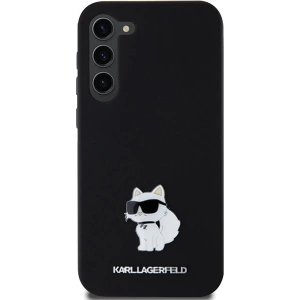 Hurtownia GSM - Etui Karl Lagerfeld KLHCS23MSMHCNPK Samsung Galaxy S23+ Plus hardcase Silicon Choupette Metal Pin negru/black - KLD1938 - {ean13} - Hurt