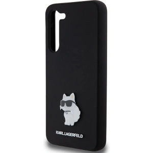 Hurtownia GSM - Etui Karl Lagerfeld KLHCS23MSMHCNPK Samsung Galaxy S23+ Plus hardcase Silicon Choupette Metal Pin negru/black - KLD1938 - {ean13} - Hurt