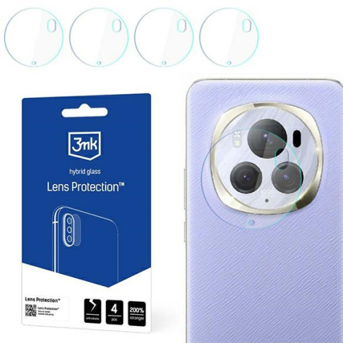 Hurtownia 3MK - 5903108556033 - 3MK5762 - Szkło hybrydowe na obiektyw aparatu 3MK Lens Protect Honor Magic6 Pro [4 PACK] - B2B homescreen