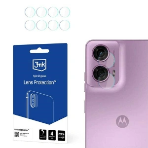Hurtownia GSM - Szkło hybrydowe na obiektyw aparatu 3MK Lens Protect Motorola Moto G24 [4 PACK] - 3MK5765 - {ean13} - Hurt