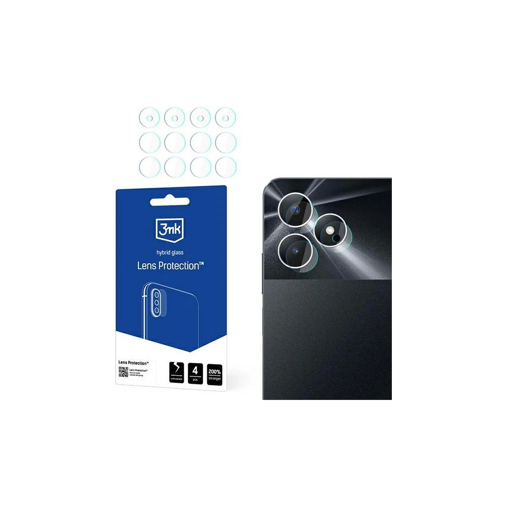 Wholesale 3MK Lens Protect Realme Note 50 [4 PACK] - 3MK5767 - {ean13} - Hurt