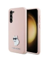 Hurtownia GSM - Etui Karl Lagerfeld KLHCS23MSMHCNPP Samsung Galaxy S23+ Plus Silicon Choupette Metal Pin roz/roz - KLD1939 - {ean13} - Hurt