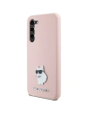 Hurtownia GSM - Etui Karl Lagerfeld KLHCS23MSMHCNPP Samsung Galaxy S23+ Plus Silicon Choupette Metal Pin roz/roz - KLD1939 - {ean13} - Hurt