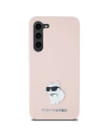 Hurtownia GSM - Etui Karl Lagerfeld KLHCS23MSMHCNPP Samsung Galaxy S23+ Plus Silicon Choupette Metal Pin roz/roz - KLD1939 - {ean13} - Hurt