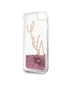 Wholesale Karl Lagerfeld KLHCI8SGPI Apple iPhone SE 2022/SE 2020/8/7 pink gold hard case Signature Liquid Glitter - KLD105RS - {ean13} - Hurt